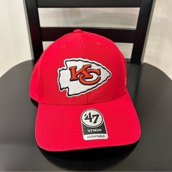 47 Brand Red KC Logo Cap - Picture 1 of 4